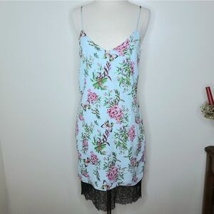 Adelyn Rae x Anthro | Floral and Lace Dress